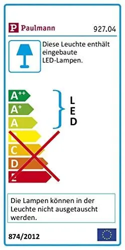 Produktbild: Paulmann 927.04 Außenwandeinbauleuchte, silber