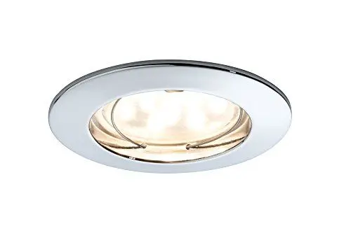 Produktbild: Paulmann 92813 Premium EBL Set Coin dim klr rund st LED 3x7W 2700K 230V 51mm Chrom/Alu Zink 928.13 LED Spot Einbaustrahler Einbauleuchte