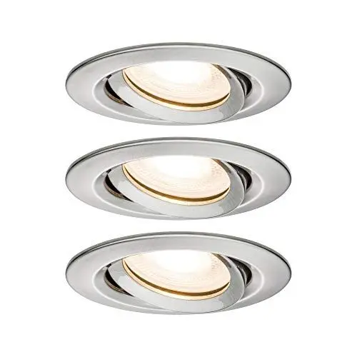 Produktbild: Paulmann Premium EBL Set Name IP65 schwenkbar LED 3x_W 230V GU10 51mm Eisen geb./Metall