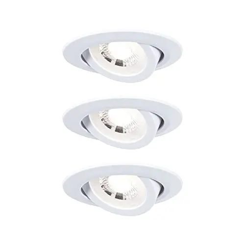 Produktbild: Paulmann EBL Set schwenkbar LED 3x6W 3000K 230V we