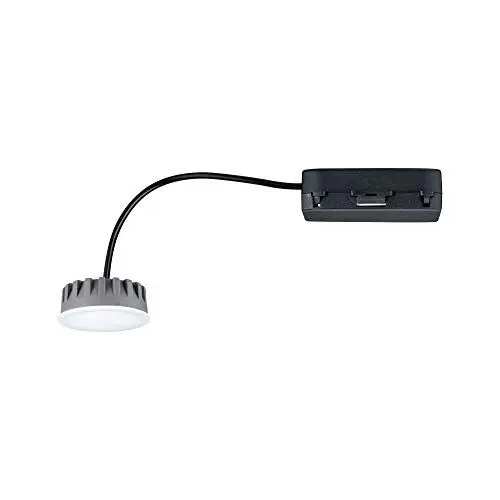 Produktbild: Paulmann 93078 Nova Plus LED Einbauleuchte Modul Coin 50mm 6W 470lm 230V 2700K Satin dimmbar Deckenspot Kunststoff