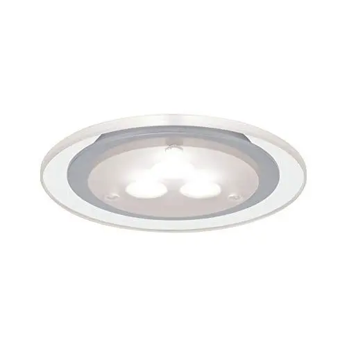 Produktbild: Paulmann 935.43 Möbel EBL Set Deco LED 3x3W 3000K 12V NiedervoltA 100mm Chrom matt/Klar 93543 Spot Einbaustrahler Einbauleuchte