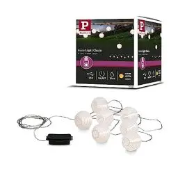 Produktbild: Paulmann 941.66 Outdoor Lichterkette Mobile Lampion IP44 mit 7 Lampen, Akkubetrieb