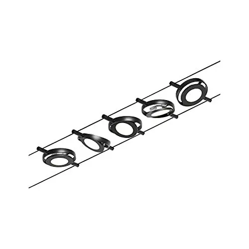 Produktbild: Paulmann Wire Systems Set RoundMac 5x4,5W Schwarz