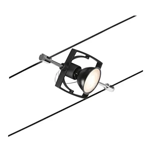 Produktbild: Paulmann Wire Spot MacII max1x10W GU5,3 Schwarz ma