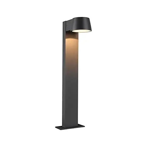 Produktbild: Paulmann 94715 LED Außenleuchte Pollerleuchte Capea insektenfreundlich IP44 500mm 2200K 6W 450lm 230V 98° Schwarz Aluminium Goldlicht Gartenpoller