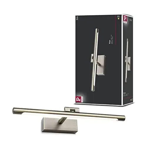 Produktbild: Paulmann 95562 LED Bilderleuchte Mingo 400mm incl. 1x9,5 W Warmweiß Altmessing Bildbeleuchtung Metall, Kunststoff Wandlampe 3000 K