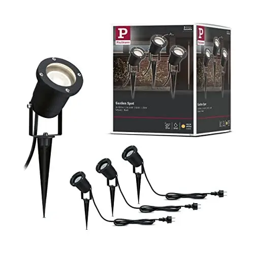Produktbild: Paulmann 988.97 Special Line Garden 3er-Set Spotlight IP44 GU10 Warmweiß 3x3,5W 98897 LED Aussenbele
