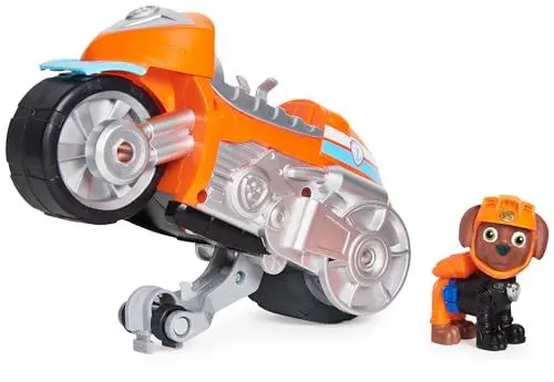 Produktbild: PAW PATROL Moto Pups Zumas Motorrad mit Spielfigur, Fahrzeug mit Rückzugs- und Wheelie-Funktion, ab 3 Jahren, Basis Fahrzeug (Basic Vehicle)