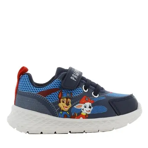Produktbild: PAW Patrol Schuhe Jungen von 2 bis 6 Jahre, Kinderschuhe Junge und Mädchen 29 EU, Turnschuhe mit Chase und Marshall Motiv, Sneaker für Kinder mit Klettverschluss, Ideal fur Schule und Freizeit, Blau