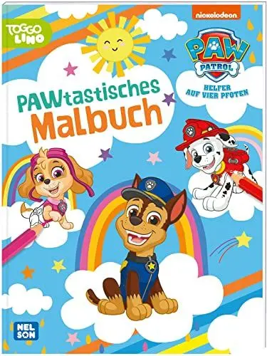 Produktbild: PAW Patrol Kindergartenheft: PAWtastisches Malbuch: 80 Malvorlagen | mit allen Hunden der PAW Patrol für Kinder ab 3 Jahren