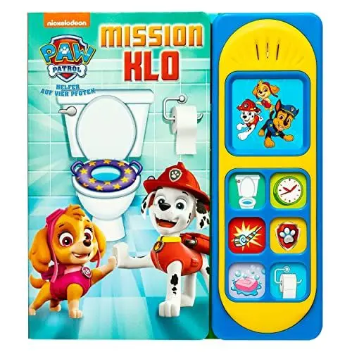 Produktbild: PAW Patrol: Mission Klo - Nickelodeon - Pappbilderbuch mit 7 spannenden Geräuschen für Kinder ab 3 Jahren