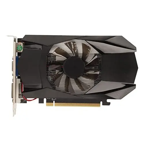 Produktbild: PC Grafikkarte für RADEON HD 7670, Computer Grafikkarte mit Windforce-Kühlsystem Gaming Grafikkarte Gebraucht für 4GB GDDR5 Speicher 128bit PCI Express X16 2.1