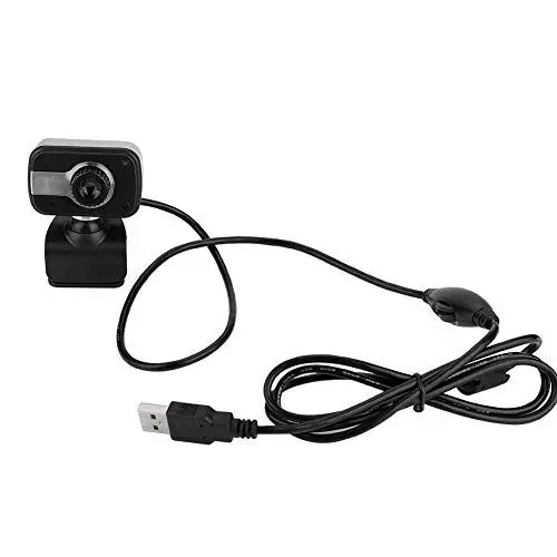 Produktbild: PC Webcam, HD Webcam Desktop & Laptop Webcam USB mit MIC 12MP HD Webkamera Cam 360 ° für LCD-Bildschirm Laptop für/MSN/ICQ Nachtsicht