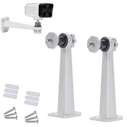 Produktbild: PCAORLEORS Sicherheitskamera Metall Wand-/Deckenhalterung, Innen-/Außenhalterung Kompatibel mit Arlo, Arlo Pro 2 3, Arlo Ultra CCTV Kamera und kompatible Kamera mit 1/4 Schraubenkopf (1)