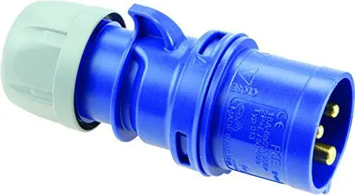 Produktbild: PCE 013 – 6 Wohnwagen Stecker 3-polig mit Erde