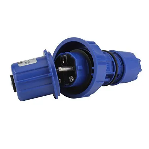 Produktbild: PCE 44168 Druckwasserdichter Schuko-Stecker IP 66/IP68