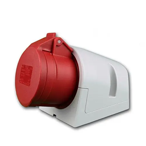 Produktbild: PC-Electric PCE1156 115-6 CEE-Wandsteckdose 5polig 16A