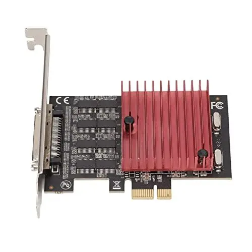 Produktbild: PCIE Erweiterungskarte zu 8 Port PCI Express X1 zu DB9 COM RS232 Konverter für für für OS X für Desktop PC