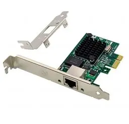 Produktbild: PCIe Gigabit Ethernet Server Adapter mit Broadcom NetXtreme BCM5751 10/100/1000Mbps Gigabit Desktop PCI-E Netzwerkkarte NIC