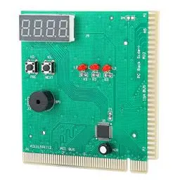 Produktbild: PC-Motherboard-Diagnosekarte, 4-stelliger Analysator, Computer-Motherboard-Tester-Kit, Motherboards Post-Tester für PCI ISAanalyzer Board Mainboard ISA
