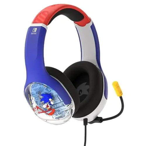 Produktbild: PDP AIRLITE Kabelgebundenes Headset Realmz Sonic Nintendo Switch