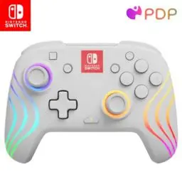 Produktbild: PDP Official Afterglow Wave Wireless Controller Nintendo Switch - White