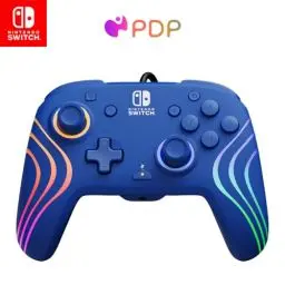 Produktbild: PDP Official Switch Afterglow Wave Wired Controller - Blue