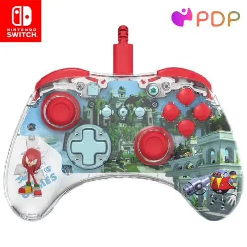 Produktbild: PDP REALMz Wired LED Light-up Pro Controller: Knuckles For Nintendo Switch & Nintendo Switch - OLED Model