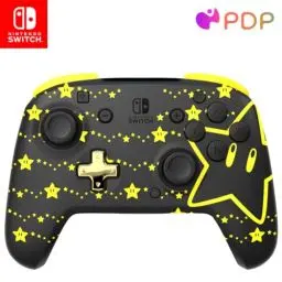 Produktbild: PDP REMATCH GLOW Wireless Controller Mario Stars