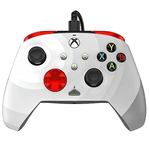 Produktbild: PDP REMATCH XBOX verkabelt Controller RADIAL weiß für Xbox Series X|S, Xbox One, Offiziell Lizenziert
