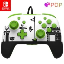 Produktbild: PDP Switch Rematch verkabelt controller SUPER MARIO Offiziell Lizenziert durch Nintendo - Customizable buttons, sticks, triggers, and paddles - Ergonomic Controllers