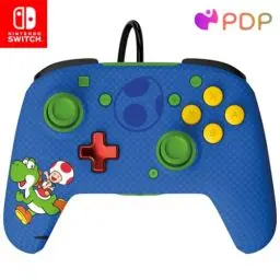 Produktbild: PDP Switch Rematch verkabelt controller TOAD & YOSHI Offiziell Lizenziert durch Nintendo - Customizable buttons, sticks, triggers, and paddles - Ergonomic Controllers
