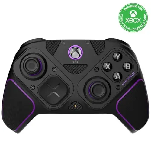 Produktbild: PDP Victrix Pro BFG drahtlos Controller: Black For Xbox Series X|S, Xbox One, and Windows 10/11 PC
