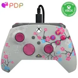 Produktbild: PDP Xbox REMATCH GLOW Wired controller BLOSSOM