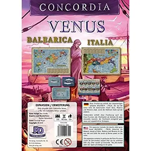 Produktbild: PD-Verlag PDV09725 Concordia Venus: Balearica - Italia (Erweiterung)