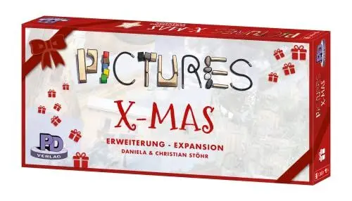 Produktbild: PD-Verlag PDV5002 X-Mas Spiel Erweiterung für Pictures, ab 8 Jahren, Rot und Grün