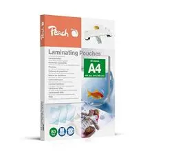 Produktbild: Peach Laminierfolie DIN A4 80 micron glänzend 100 St.