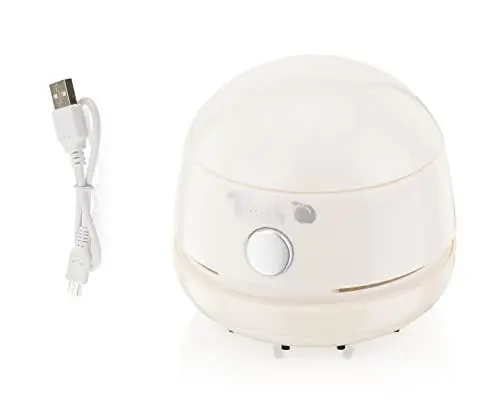 Produktbild: Peach PA131 Mini Staubsauger | 1 Stück | Betrieb über USB Kabel | hohe Saugkraft | weiss