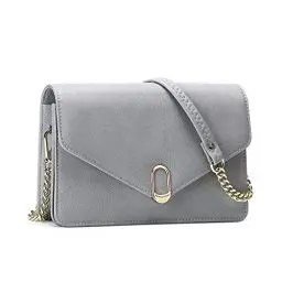 Produktbild: Peacocktion Damen Umhängetasche, Kleine Crossbody Taschen Geldbörse Handtasche Schultertasche Reisepass Handytasche Geldbeutel mit RFID Kartenfächer, 06-Grau