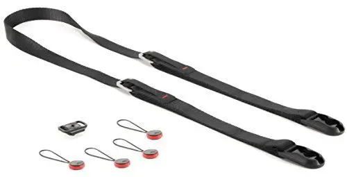 Produktbild: Peak Design Leash Kameragurt (Schwarz) für Systemkameras und kleinere DSLRs (L-BL-3)