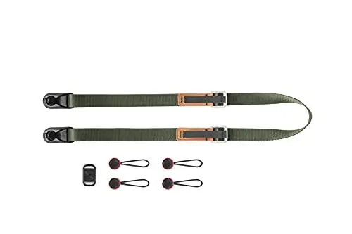 Produktbild: Peak Design Leash Kameragurt für Systemkameras und kleinere DSLRs Salbeigrün (L-SG-3)