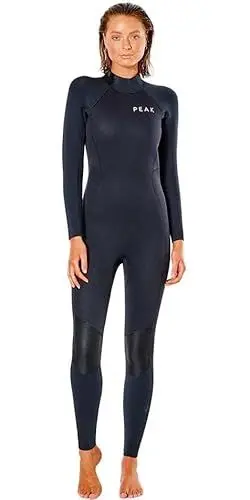 Produktbild: Peak Womens Energy 4/3mm GBS Back Zip Neoprenanzug 30 Liter Fassungsvermögen - Schwarz - Peak Womens Size - US 12