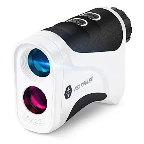 Produktbild: PEAKPULSE Golf Entfernungsmesser - 656 Yard Laser Mit Fahnenmast Lock Vibration, 6-Facher Vergrößerung und Schnellfokussiersystem - Für Golf und Jagd