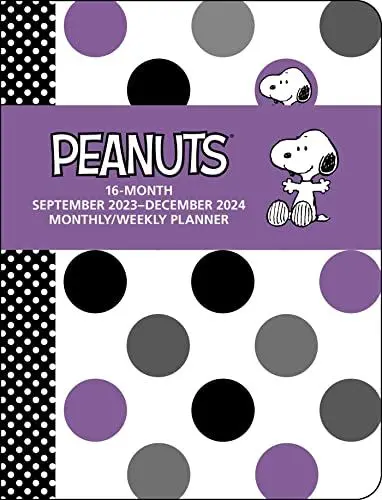 Produktbild: Peanuts 16-Month 2023-2024 Monthly/Weekly Planner Calendar: Original Andrews McMeel-Tischkalender (Kalendar) (Agenda-Ringbuch)
