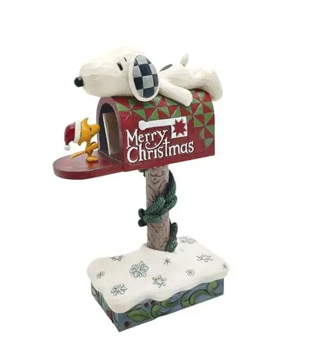 Produktbild: Peanuts by Jim Shore Snoopy und Woodstock Mail Figurine