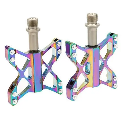Produktbild: Pedale 22×14×4 GC009 Rutschfestes Fußstützenpedal aus Aluminiumlegierung für Mountainbike-Klappfahrräder