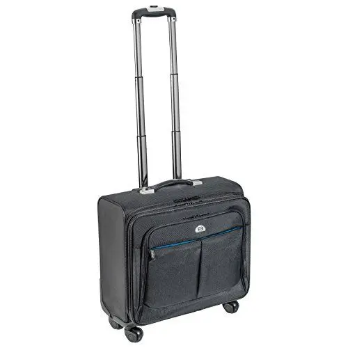 Produktbild: Pedea Business Trolley Premium Laptop-Rollkoffer bis 17,3 Zoll (43,9 cm) mit Übernachtungsfach, schwarz