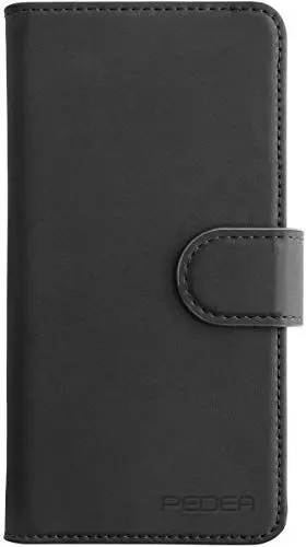Produktbild: Pedea Echtledertasche Book Cover Premium für Apple iPhone XI Max, schwarz