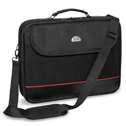 Produktbild: Pedea Laptoptasche Trendline Notebook-Tasche bis 17,3 Zoll (43,9 cm) Umhängetasche mit Schultergurt, Schwarz